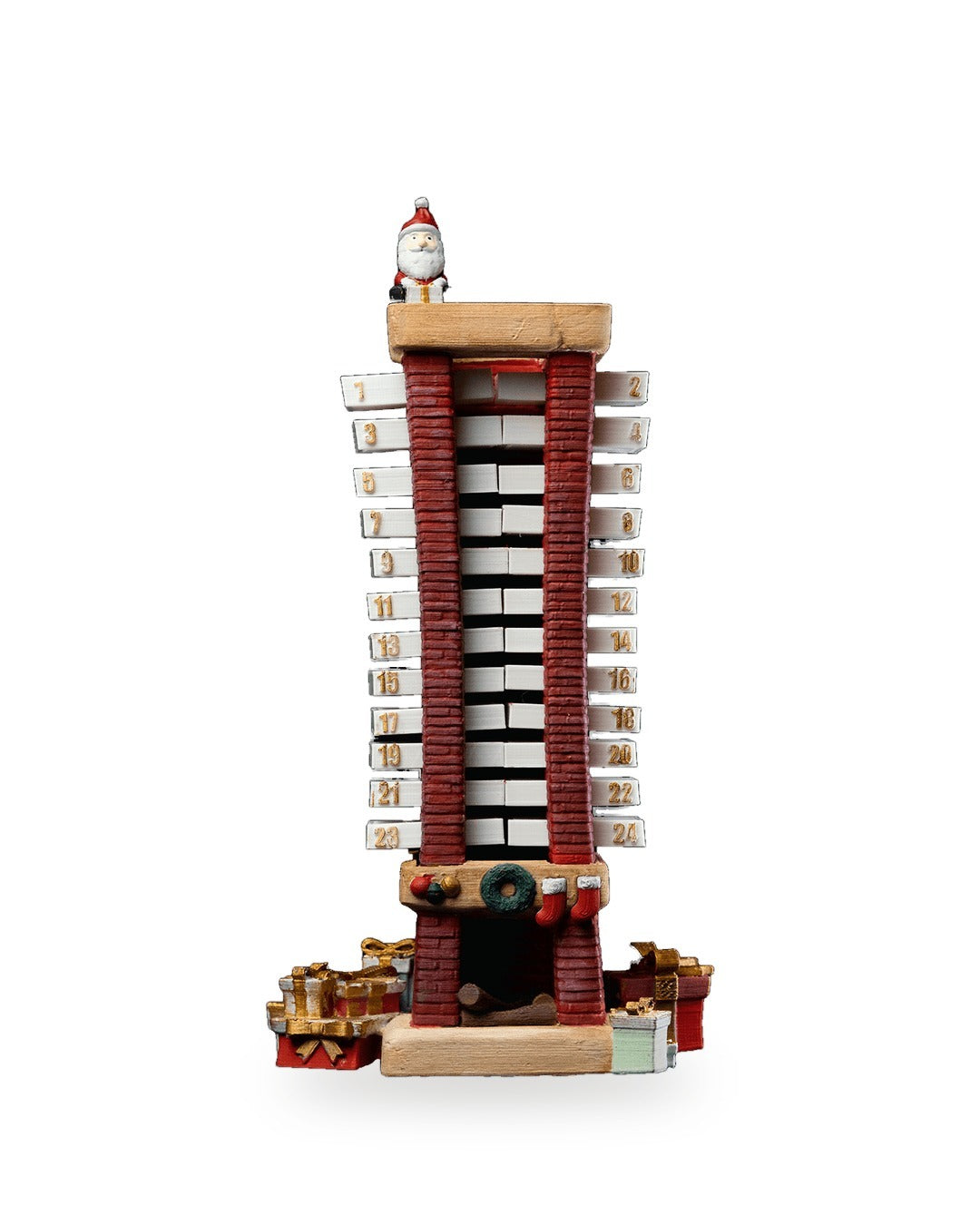 Calendario dell'Avvento Camino di Babbo Natale