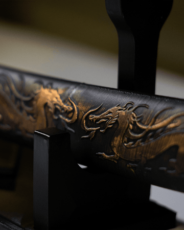 Katana decorativa stampata in 3D con fodero