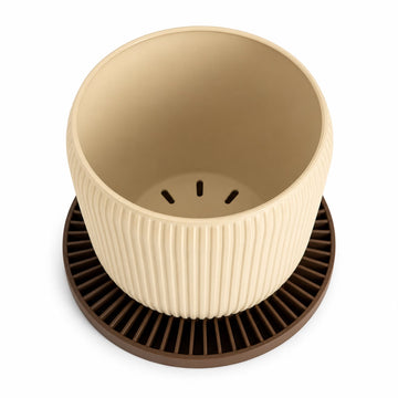 Vaso per Piante con Sottovaso Integrato
