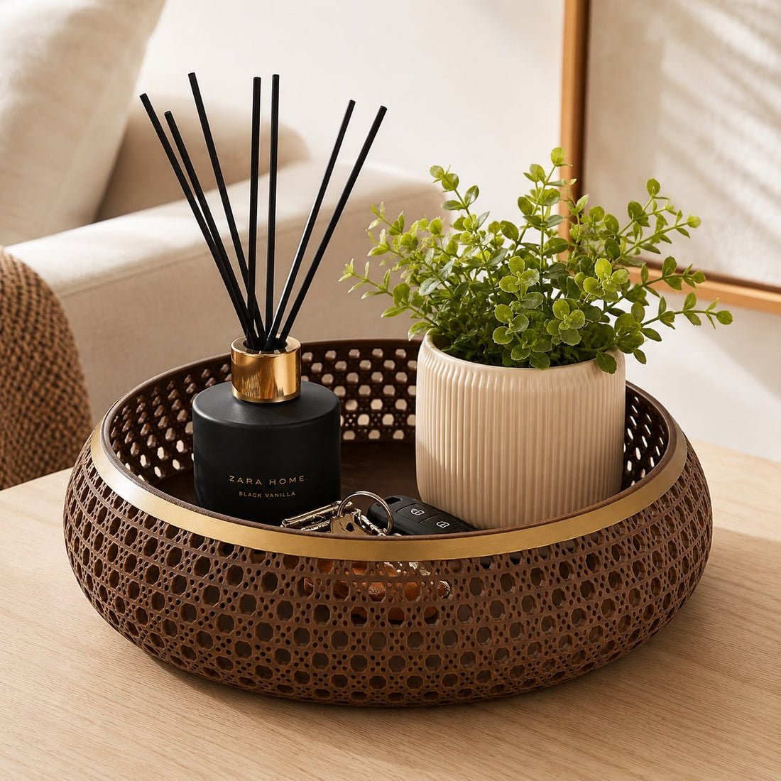 Portaoggetti Traforato – Design Organico 3D