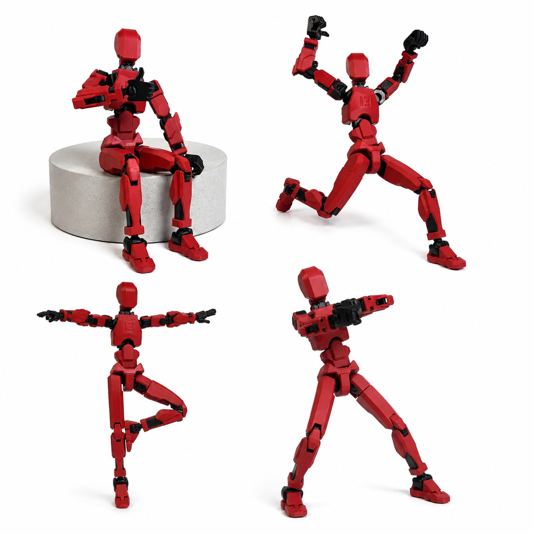 Dummy 27 cm, figura articolata posabile da collezione