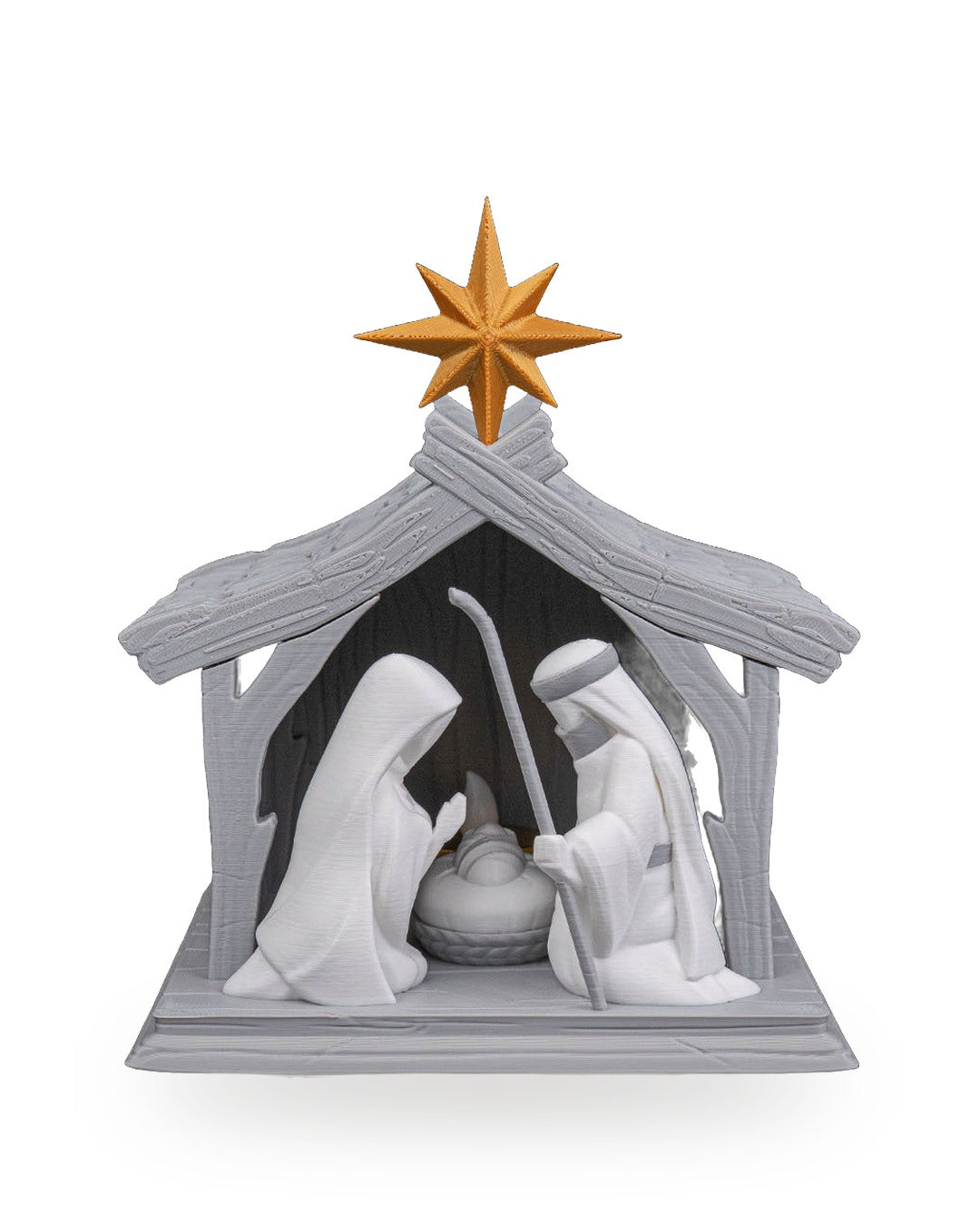 Lampada Presepe Illuminato con Candela LED
