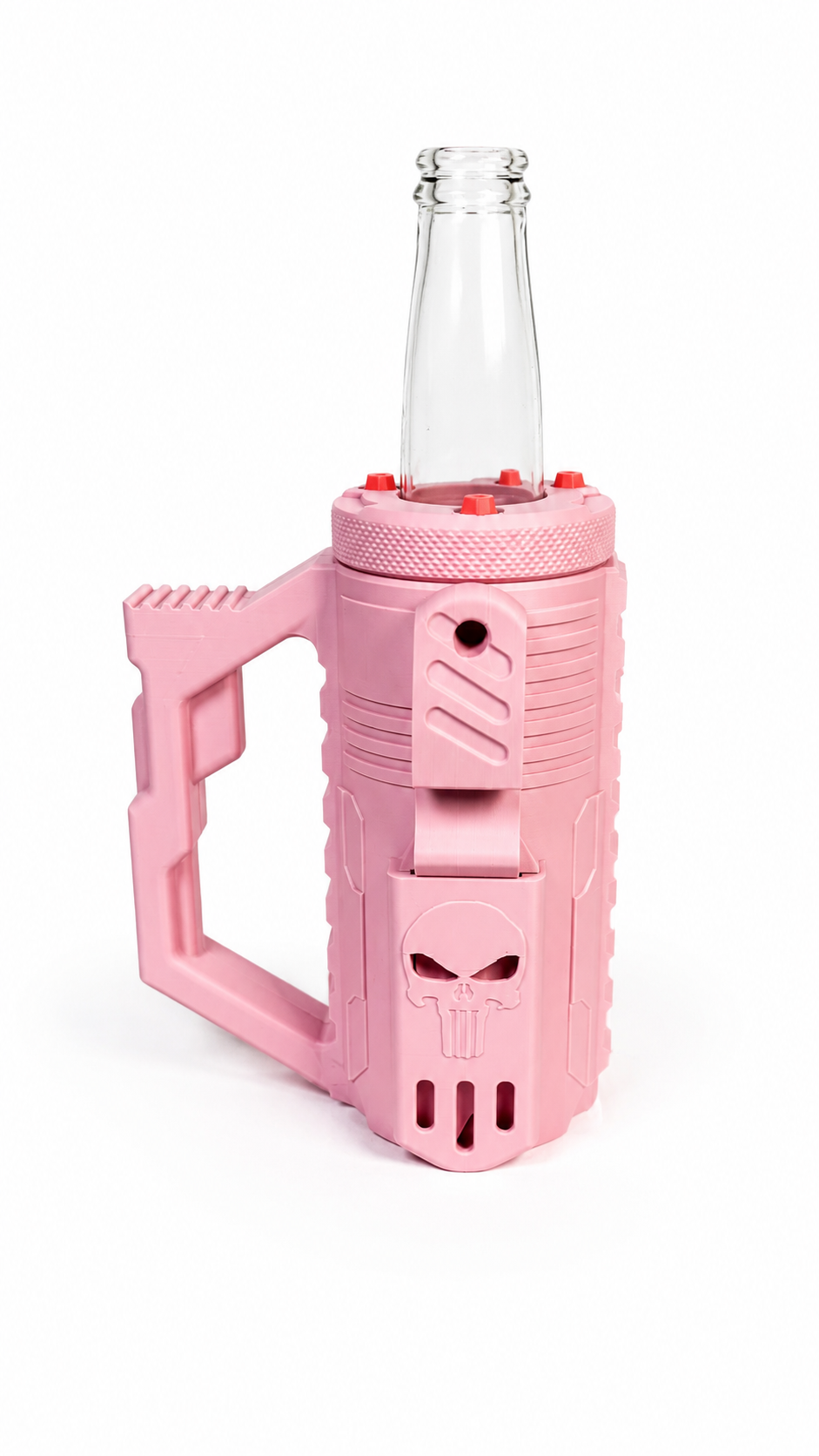 Boccale Tattico Punisher – Porta Longneck Stampato 3D