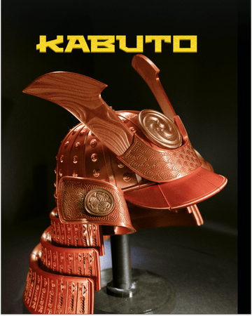 Elmo samurai kabuto stampato in 3D