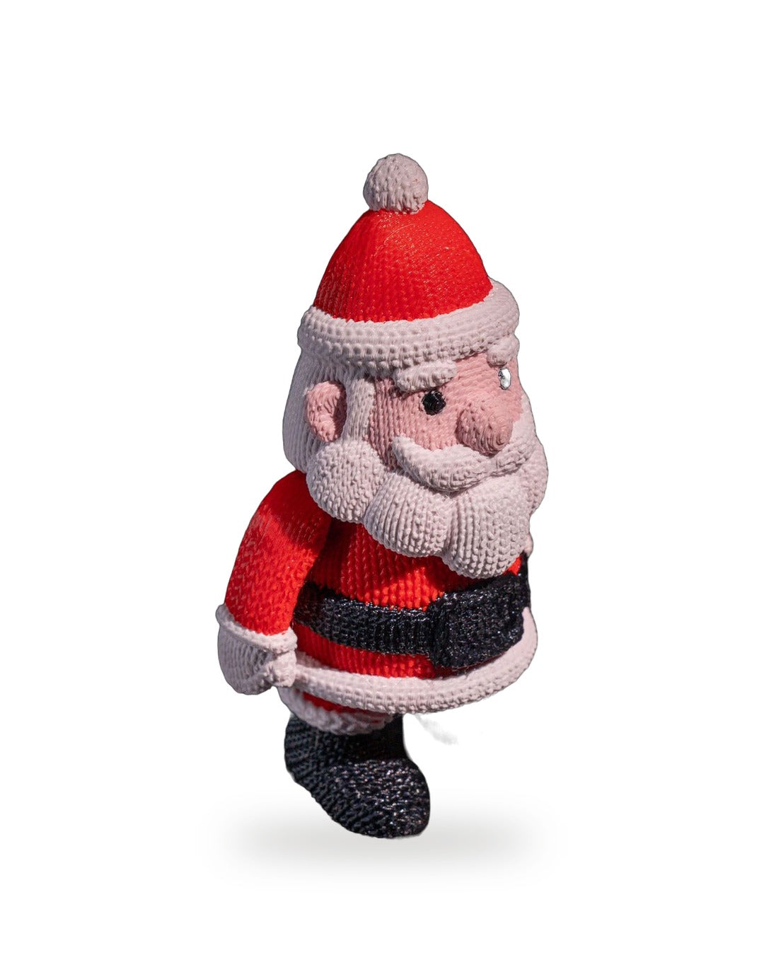 Babbo Natale Effetto Uncinetto