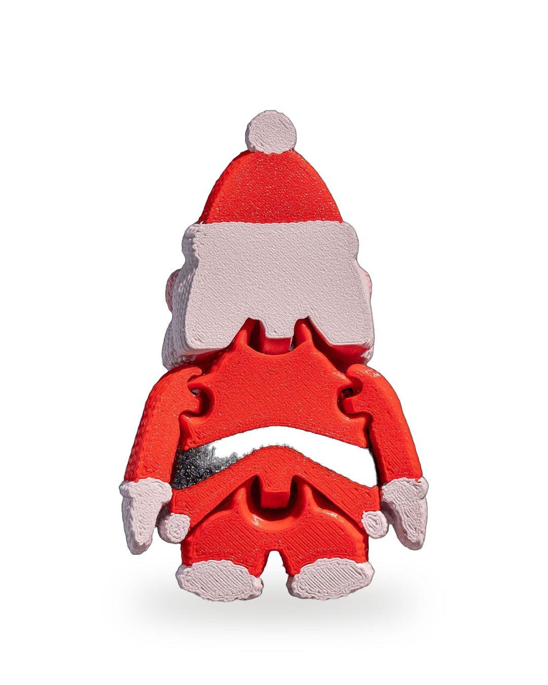 Babbo Natale Effetto Uncinetto
