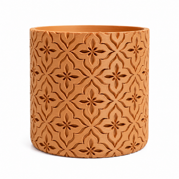 Vaso Decorativo con Sottovaso – Design Floreale