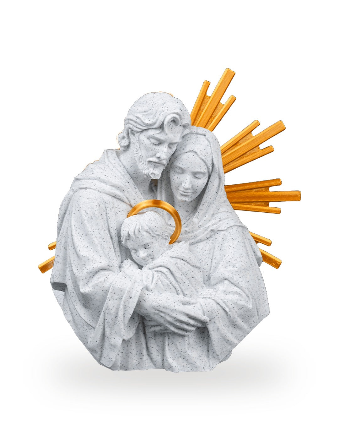 Sacra Famiglia con Raggiera Dorata